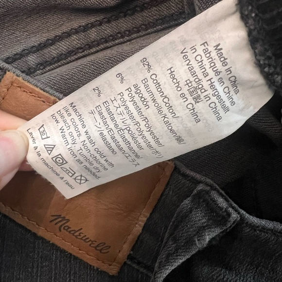 Madewell 9” hi rise skinny size 26 - Picture 5 of 12